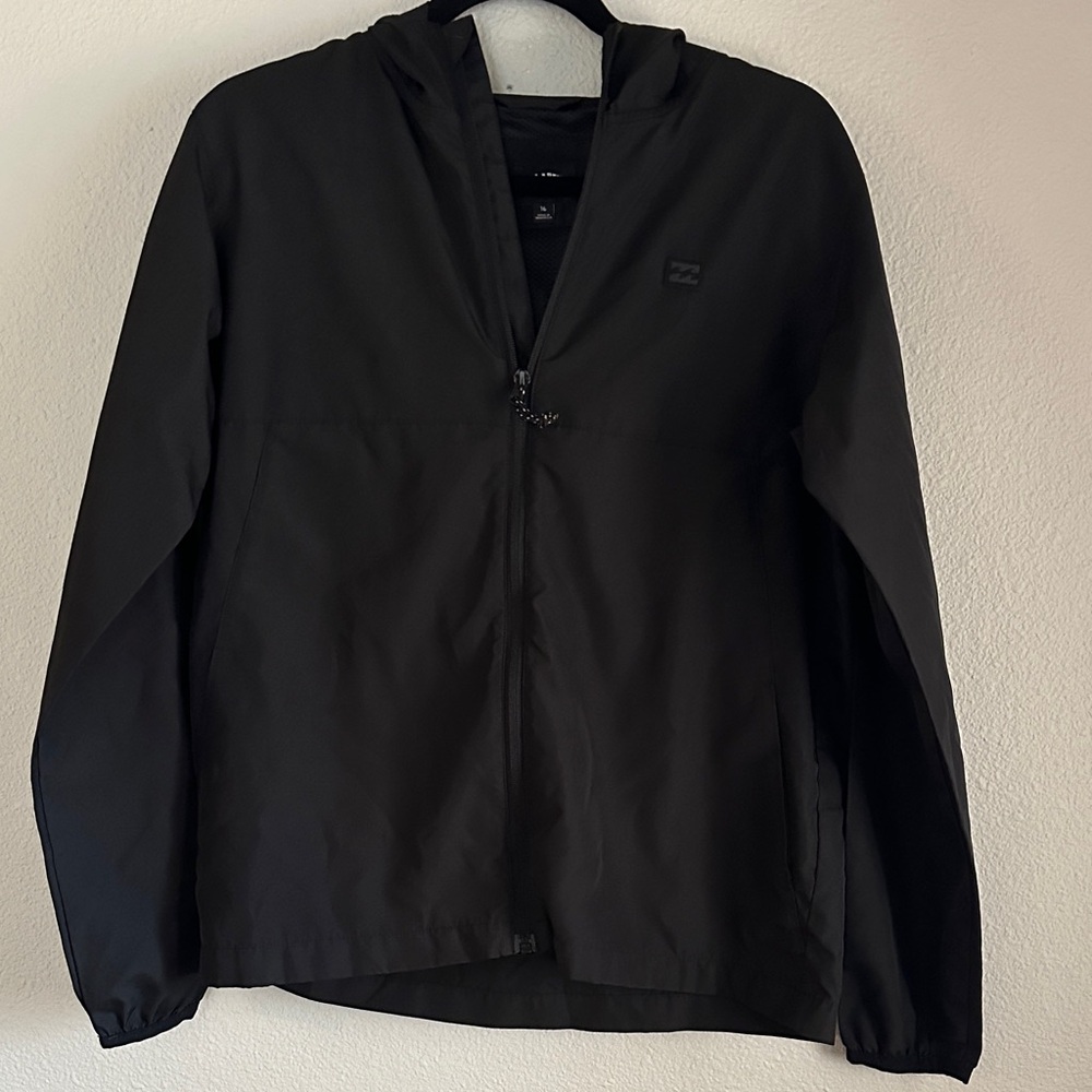 Billabong Kids Black Windbreaker 16